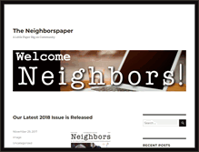 Tablet Screenshot of neighborspaper.com